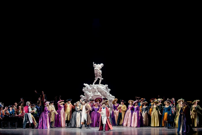 Scenă din primul act. Foto Andrei Grigore/Opera Națională București