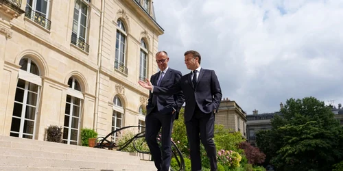 Noul cancelar german Friedrich Merz, în vizită în Franța FOTO EPA EFE jpg