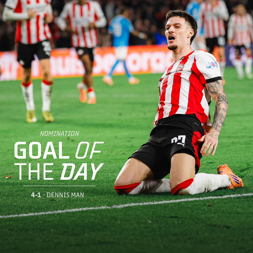 Dennis Man, reușită strălucitoare pentru PSV. Românul evoluție perfectă, încununată cu un gol și o pasă de gol