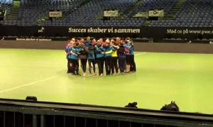 Echipa Romaniei la finalul antrenamentului de dimineata jpeg