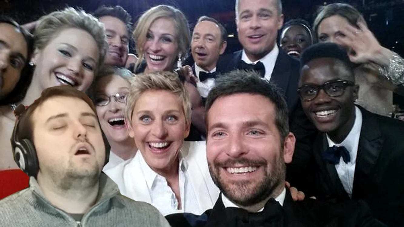 Tânărul cu pricina a devenit rapid personaj în selfie-ul de la Premiile Oscar 2015