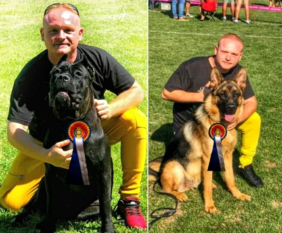 Aky și Sultan, doi câini campioni