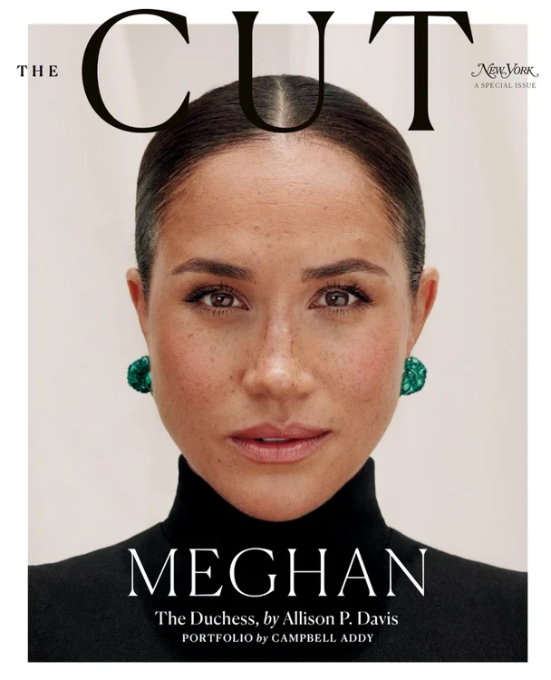 Meghan Markle in the CUT by OK Magazine Romania (3) PNG