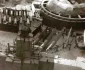 Lucrările de construire a barajului de la Portile de Fier I FOTO Doru Mufturel Sursa Facebook