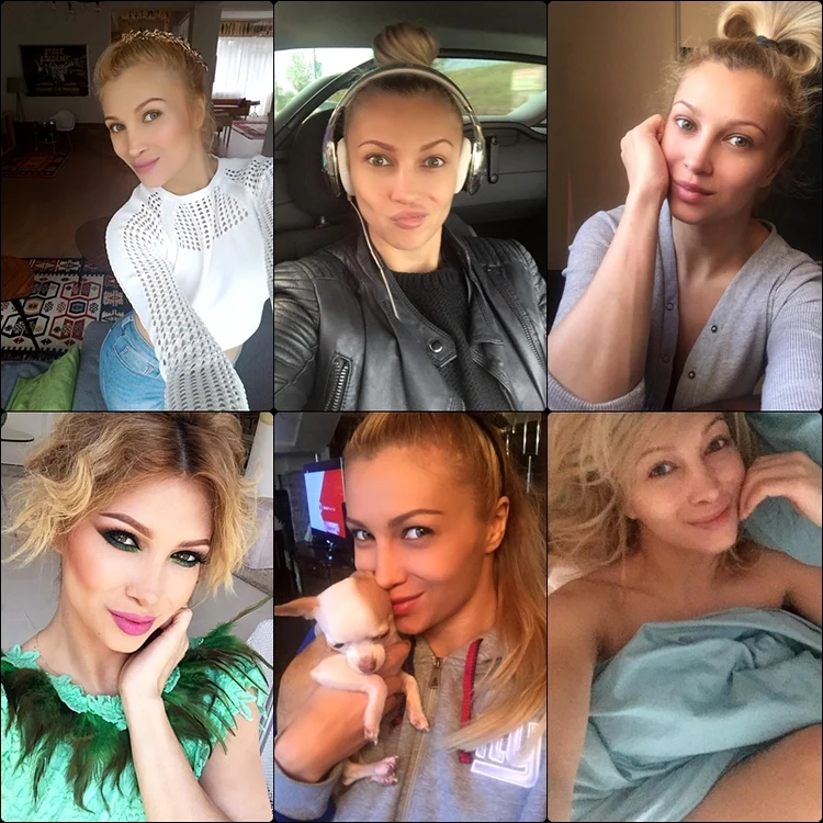 Lora adoră să facă selfie-uri
