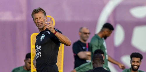 Herve Renard a reușit victoria carierei contra Argentinei. Foto EPA EFE