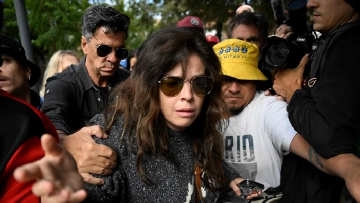 Dalma Maradona, la sosirea la tribunal