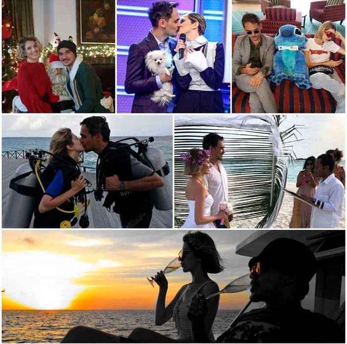 Răzvan Simion a publicat un colaj cele mai frumoase amintiri din 2018, alături de Lidia