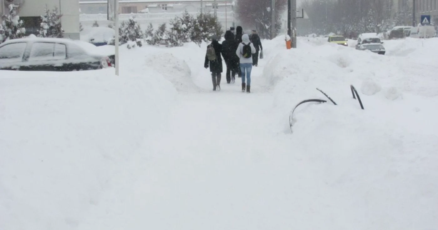 Duminică mercurul din termometre va indica minus 7 grade Celsius. FOTO arhiva Adevărul
