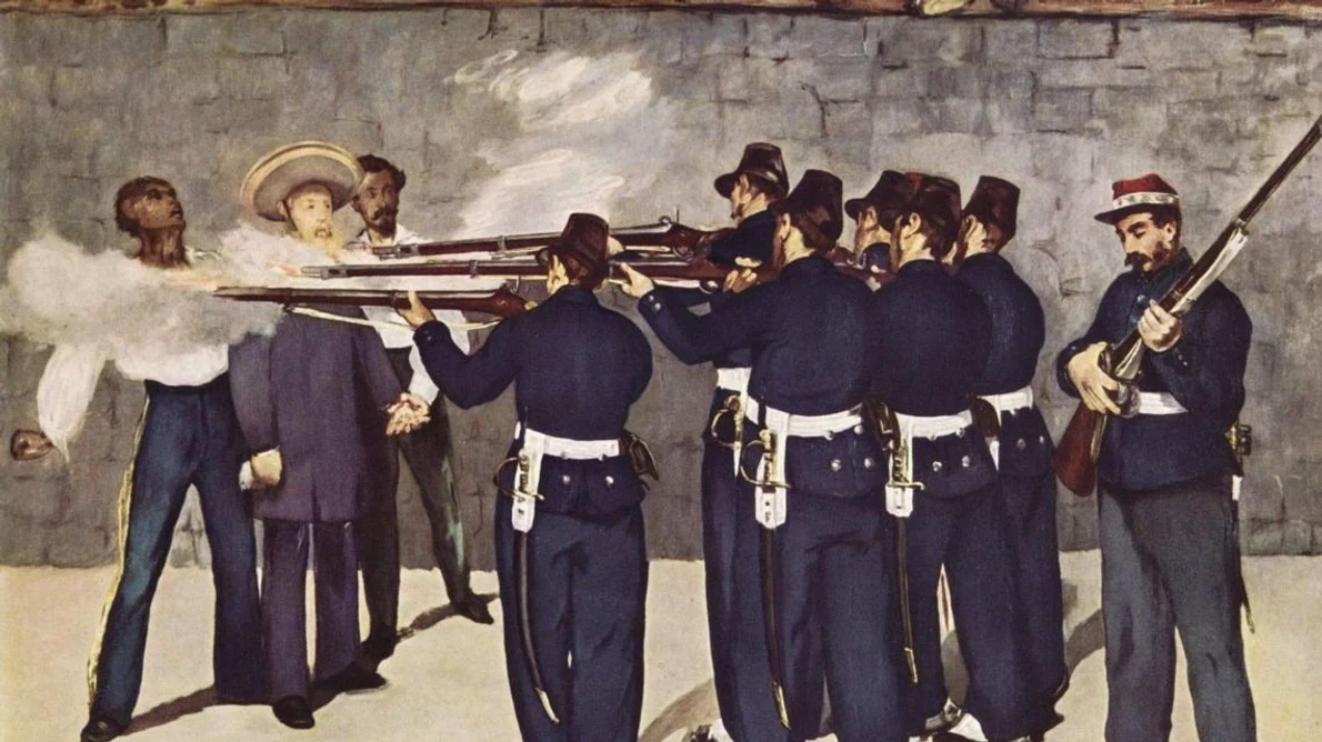 Lecția de onoare a lui Edouard Manet: «Execuția lui Maximilian» jpeg