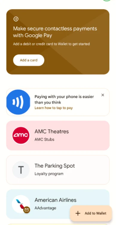 Interfață nouă a Google Wallet / Twitter