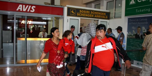 Romii au ajuns pe Aeroportul Timișoara