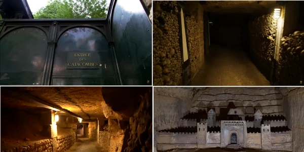 Catacombele misterioase ale Parisului Colaj YouTube