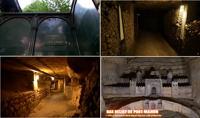 Catacombele misterioase ale Parisului Colaj YouTube