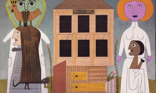 Victor Brauner ‒ „Casa bîntuită“  De la Edgar Allan Poe la Alfred Hitchcock jpeg