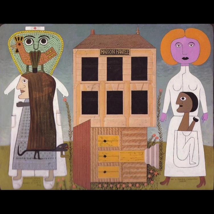 Victor Brauner ‒ „Casa bîntuită“  De la Edgar Allan Poe la Alfred Hitchcock jpeg