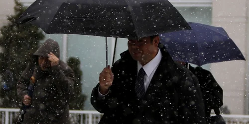 Un nou viscol a lovit o mare parte din Japonia FOTO REUTERS