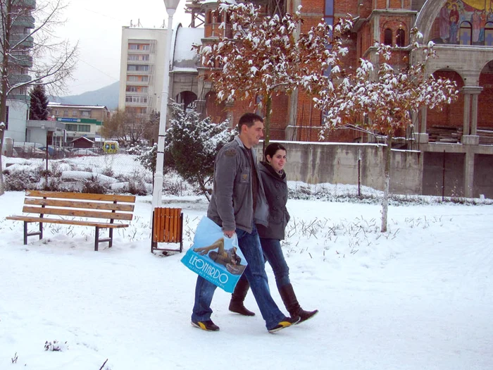 Parcul Opera din Deva este unul din locurile preferate de romantici