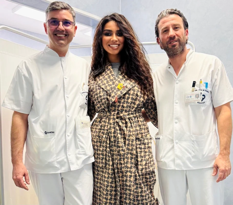 Laurette, operată de medicii de la Spitalul Floreasca foto: arhiva personală 