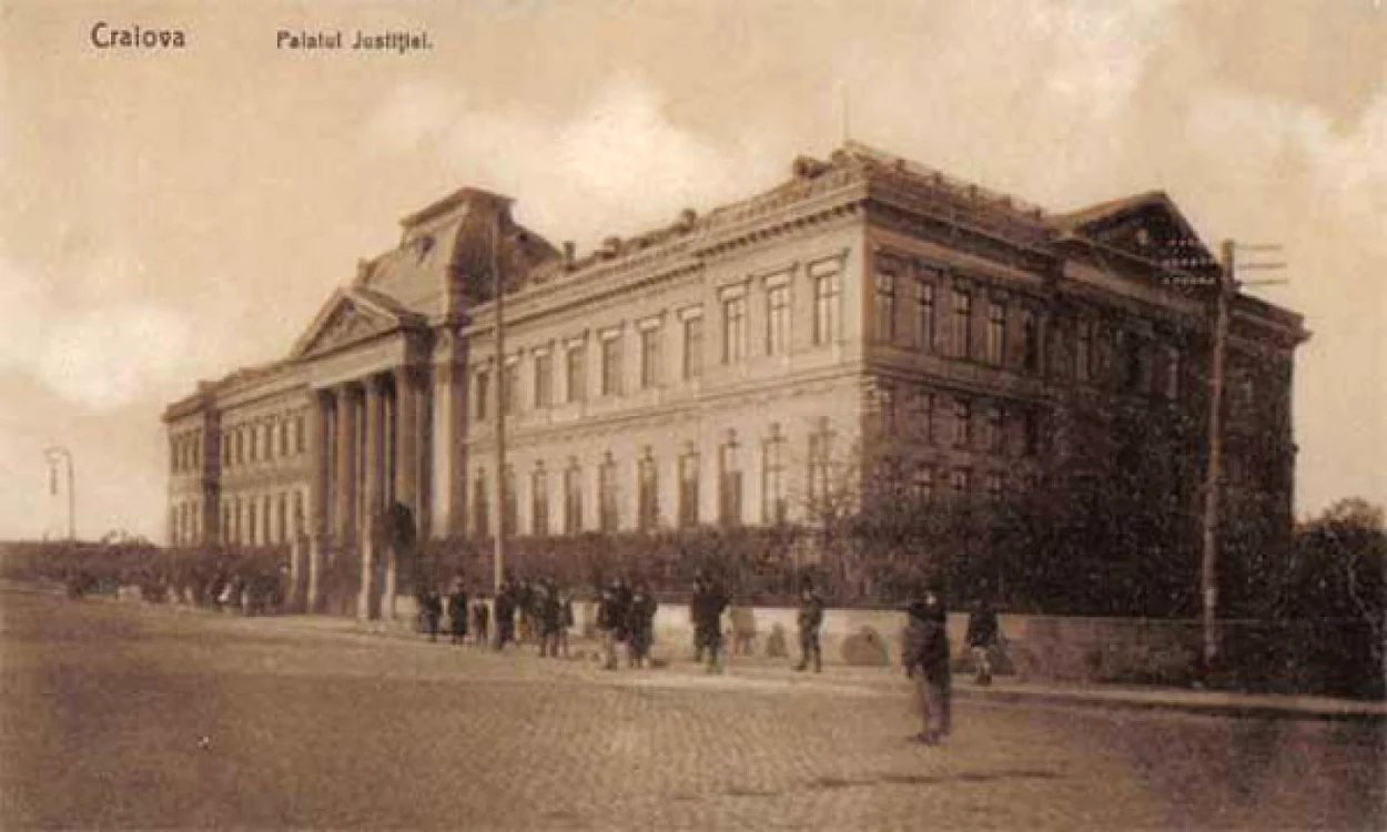 În locul unde este Universitatea din Craiova a existat Palatul Justiţiei 