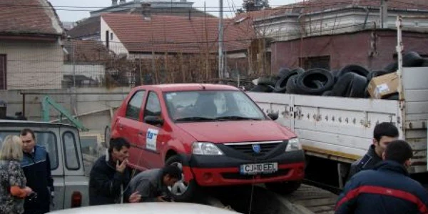  Maşina bărbatului suspect de producerea accidentului a fost cercetată de poliţişti