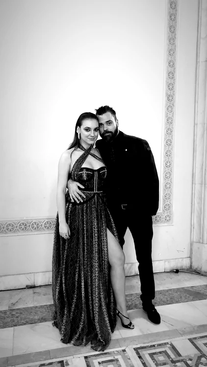 Andreea şi Edward la un eveniment monden