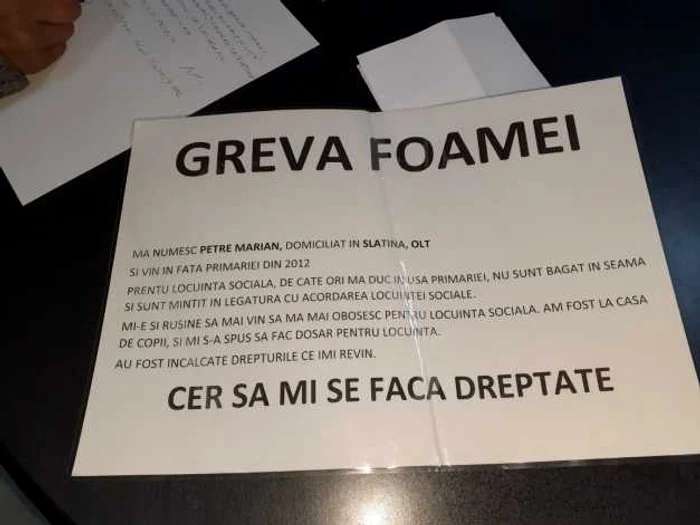 greva foamei slatina