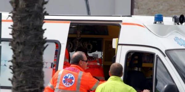 Foto arhivă: Bărbatul a fost transportat imediat la spital