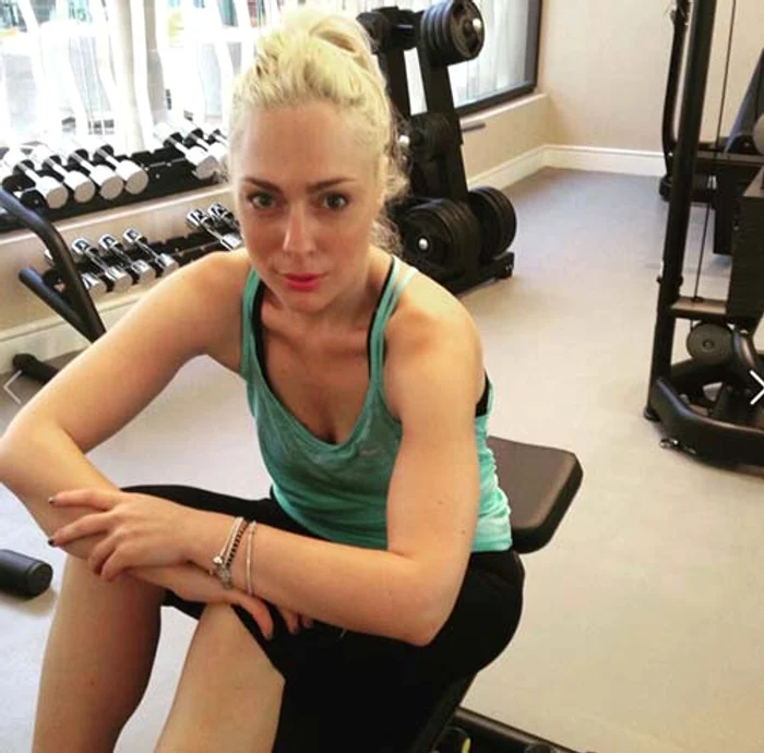 Aşa arată acum Giulia după multe luni petrecute în sala de sport 