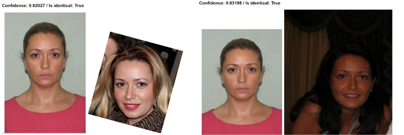 Jurnaliștii au găsit o potrivire facială între Adela și Olga FOTO Bellingat