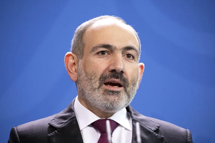 Prim-ministrul armean Nikol Pashinyan. Foto: EPA-EFE