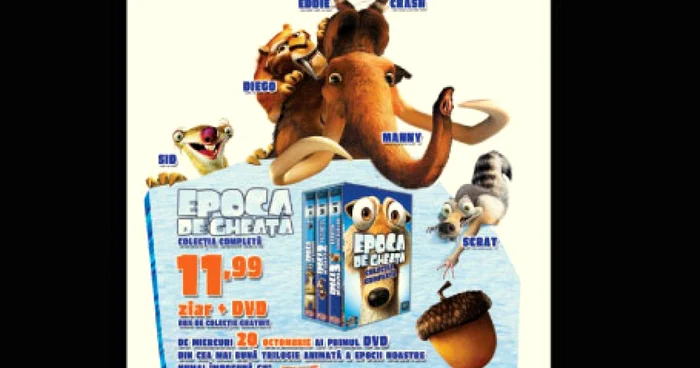 DVD Epoca de Gheaţă