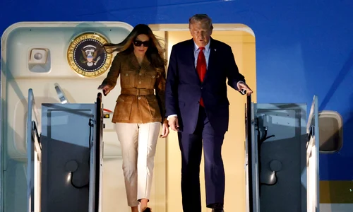 Donald și Melania Trump au părăsit oficial UK, Profimedia (1) jpg