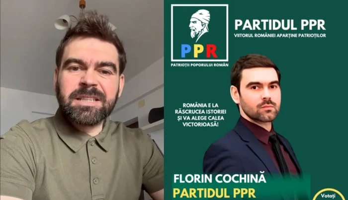 Luchian Florin Cochină a candidat la alegeri din partea PPR