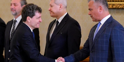 Nicușor Dan și Adrian Veștea FOTO Mediafax