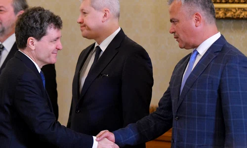 Nicușor Dan și Adrian Veștea FOTO Mediafax