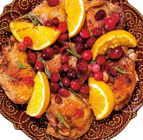 friptura de pui cu merisoare jpg