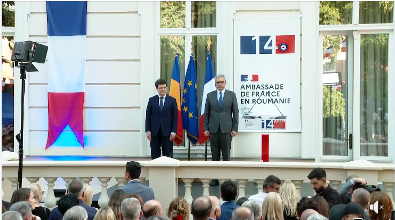 România şi Franţa sărbătoresc 145 de ani de relaţii diplomatice. FOTO Captură Facebook