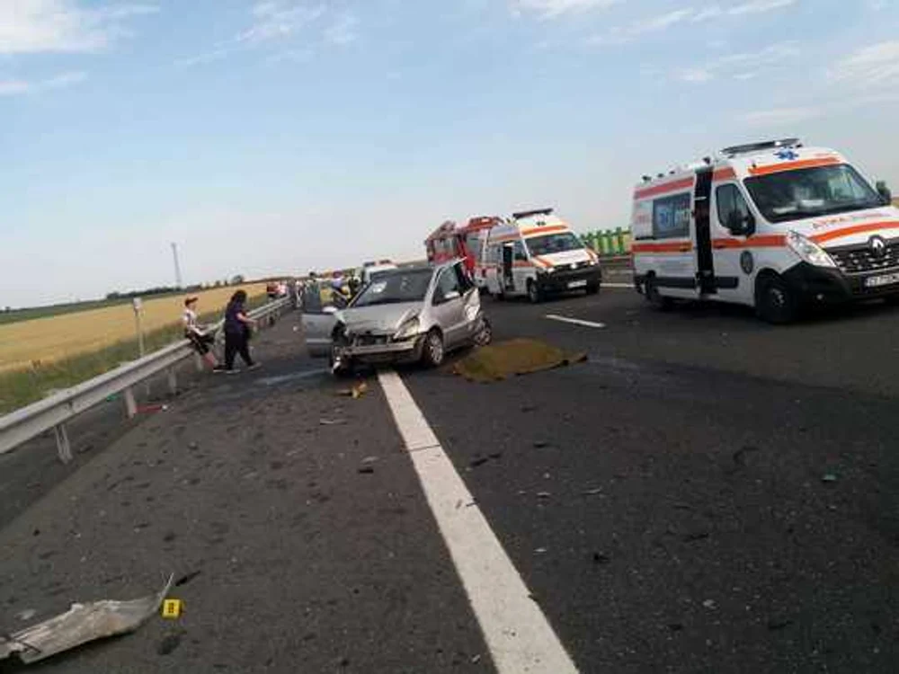 Accidente grave pe autostrăzile ce duc spre mare