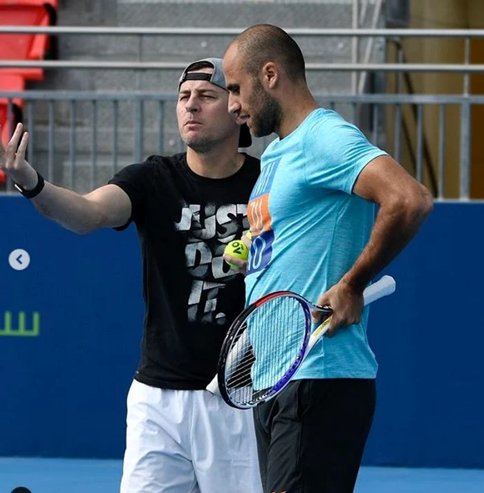 Marius Copil primeste ultimele sfaturi de la Andrei Pavel, la Doha