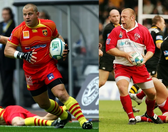 Marius Tincu și Petru Bălan au fost campioni ai Franței la rugbyFoto: Guliver / GettyImages