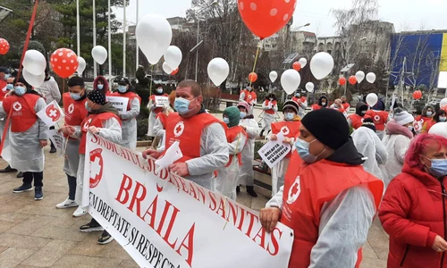 Au fost proteste și la Brăila jpeg