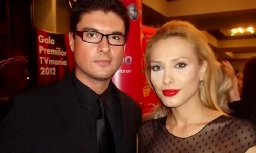 Oliver Popa şi Iulia Vântur, pe vremea când lucrau împreună, în muzică jpeg