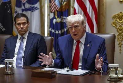 Trump ședință de cabinet la Casa Albă FOTO EPA EFE jpg