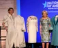 Jill Biden, alături de cele două creatoare de modă, Gabriela Hearst şi Alexandra O’Neil, la Institutul Smithsonian