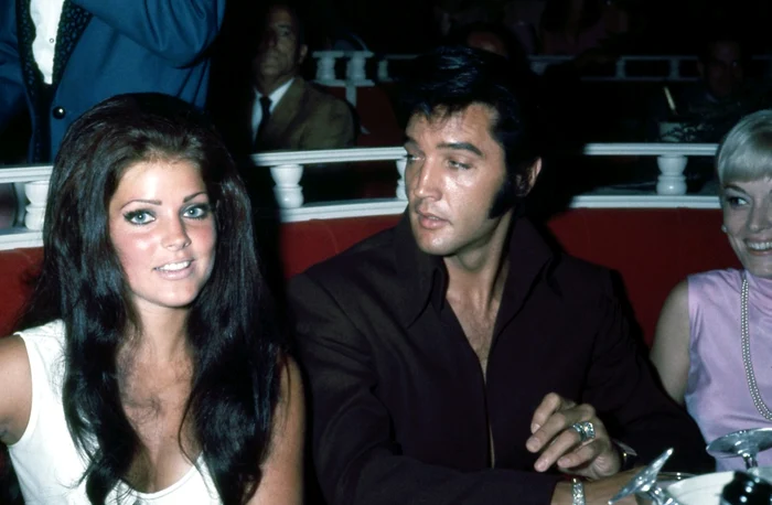 Priscilla și Elvis undeva prin anii 70. Foto Profimedia