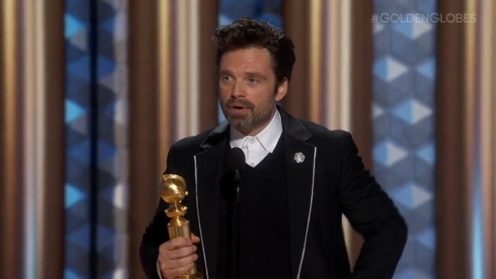 Actorul român Sebastian Stan a câştigat Globul de Aur pentru Cel mai bun actor în filmul „A Different Man”: „România, te iubesc!”