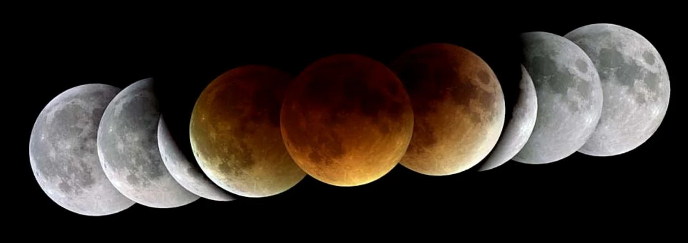 Eclipsă totală de lună