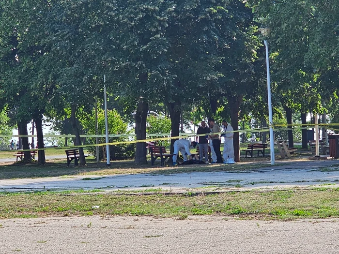 Polițiștii fac cercetări FOTO: dobrogea.tv