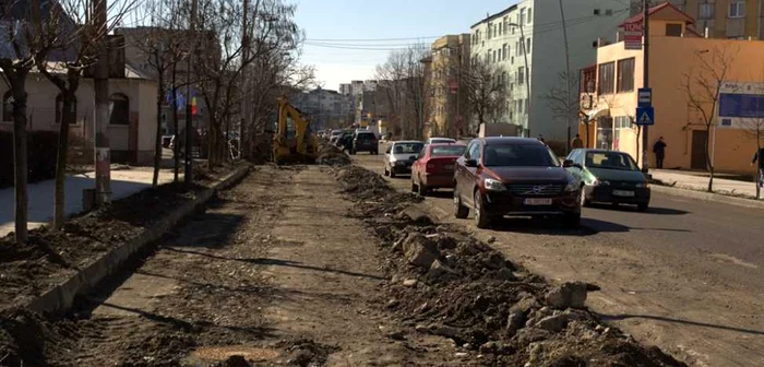 O noua licitatie pentru finalizarea lucrarilor la strazile Milcov si I.L Caragiale din Bacau